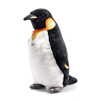 Imagen de Steiff 075902 Palle King pingüino 52 Negro/Blanco
