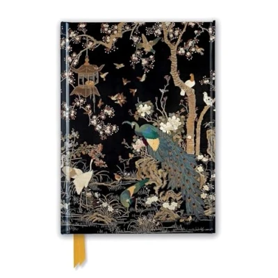 Imagen de Ashmolean Museum: Embroidered Hanging with Peacock (Foiled Journal) (Flame Tree Notebooks)