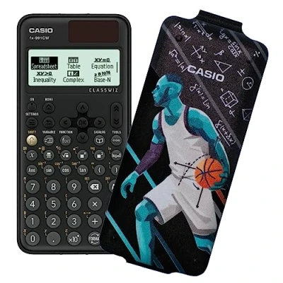 Imagen de Casio FX 991CW (Modelo 2023) Calculadora científica, 540 Funciones con diseño de Funda Basket