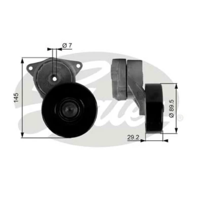 Imagen de GATES T38169 Polea Tensora FleetRunner Micro V Stretch Fit HONDA: Accord 6 Limousine