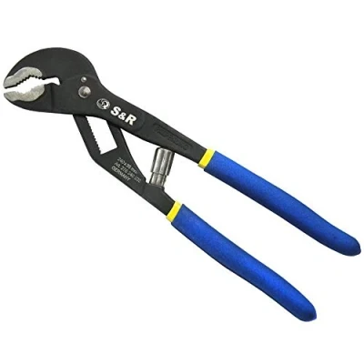Imagen de S&amp;R Alicate Tenazas Pico loro con ajuste rápido 300 x 40mm, en acero profesional…