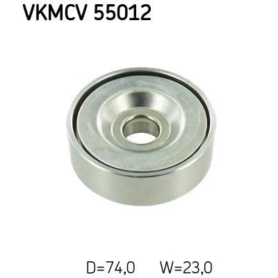 Imagen de Polea inversión,guía, correa auxiliar V SKF VKMCV 55012