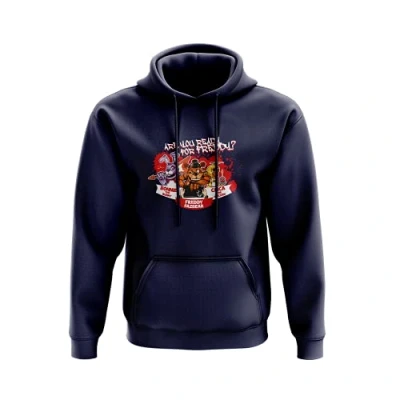 Imagen de Listo para Freddy? Sudadera con capucha Supervivencia Horror Hostil Video Juego Inspirado en el Personaje de Cinco Noches Fazbear&#039;s Pizza Adulto Adolescente Regalo Regalo, Oxford Navy Prime, S