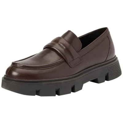 Imagen de Geox D Vilde C, Mocasin Mujer, Dk Coffee, 38.5 EU