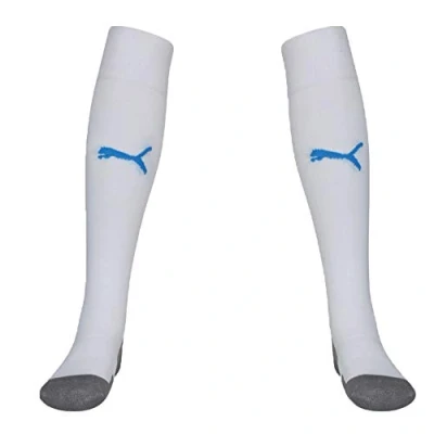 Imagen de Puma Liga Socks Core, Calcetines para Hombre, Blanco (White/Electric Blue Lemonade), 31 34 (Talla del fabricante: 1)