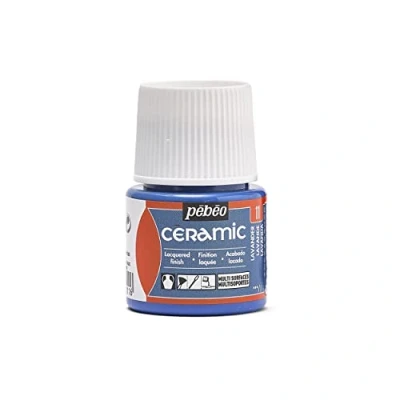 Imagen de Pebeo cerámica Color Opaco para Terracota, y Loza Botella 45 ml, Lavanda