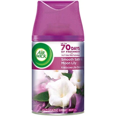 Imagen de Recambio para ambientador, 4 unidades de Airwick Freshmatic Max, 250 ml acabado satinado y luna Lily