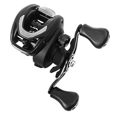 Imagen de Daiwa, Carrete de fundición CC80, relación Engranaje 7.5:1, rodamientos 4BB+1RB, Arrastre máximo 15 Libras, Mano Izquierda