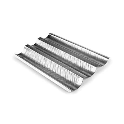 Imagen de IBILI 682103 Molde 3 baguettes/tejas inox