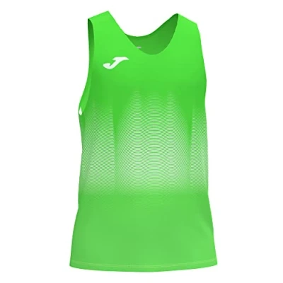 Imagen de Joma Elite VII Camiseta Running sin Mangas, Hombre, Verde flúor, XL