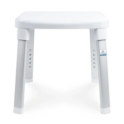 Imagen de WEINBERGER Dusch und Bad Hocker der Serie Gratia/ideal für Senioren/für das Badezimmer/Farbe: Weiß/Modell: 43908