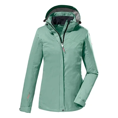 Imagen de killtec Mujer Chaqueta funcional/chaqueta de exterior con capucha desmontable KOS 133 WMN JCKT, mallow, 48, 38383 000