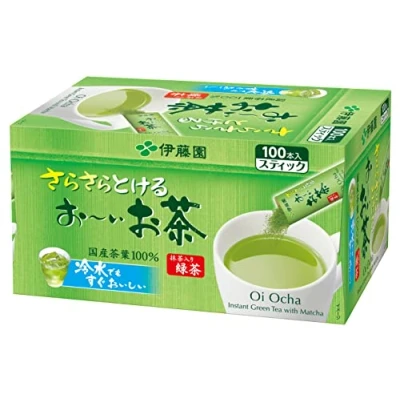 Imagen de Itoen Japanese tea ITO EN Oi green containing silky 100 pieces stick