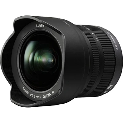 Imagen de Panasonic H F007014 Lente de cámara Objetivo (SLR, 16/12, Auto/Manual, Negro, 7.5 cm, 8.31 cm)