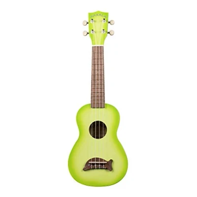 Imagen de KALA Makala DOLPHINS MK SD/GNBRST Soprano Ukulele, Green Burst