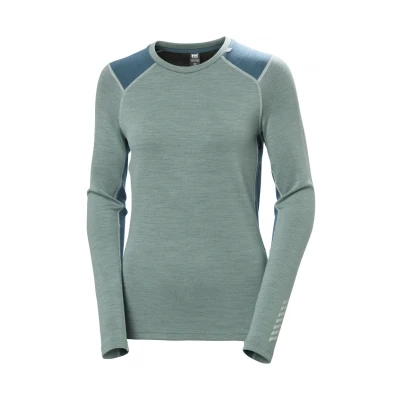 Imagen de Helly Hansen LIFA Midweight CREW Camiseta interior, Mujer, Talla: XL, Cactus