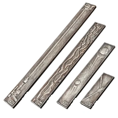 Imagen de Star Wars Shatterpoint Measuring Tools Set de Plantillas Movimiento y Reglas Alcance