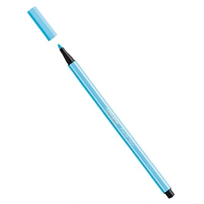 Imagen de Stabilo Lote de 5 rotuladores dibujo PEN 68 punta ojival mediana 1 mm, color azul claro