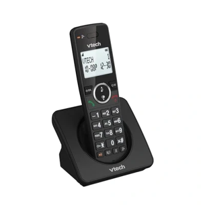 Imagen de VTech ES2000 DECT Teléfono inalámbrico con Bloqueo de Llamadas, Ajuste Volumen, identificación 18 Horas Tiempo conversación, Marcado Corto, Pantalla y Teclado