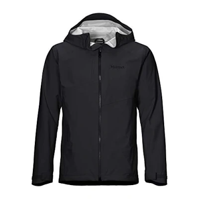 Imagen de Marmot Evodry Clouds Rest Jacket Chubasquero Rígido, Chaqueta Impermeable, A Prueba De Viento, Transpirable, Hombre, Black, S