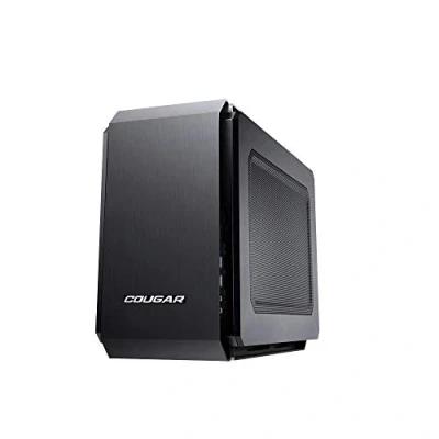 Imagen de Cougar Qbx Pro Mini Itx Carcasa de ordenador para jugado, sin fuente alimentación, USB 3.0, hasta 7 ventiladores, requiere tarjetas Gx (QBX) 350 mm Odd con ranura carga