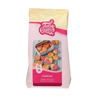 Imagen de FunCakes Preparado para Galletas: Fácil de Usar, Crujientes y Galletas con Un Toque Frescura, Perfectas Decorar Fondant o Glasa Real, Halal. 500 G. g
