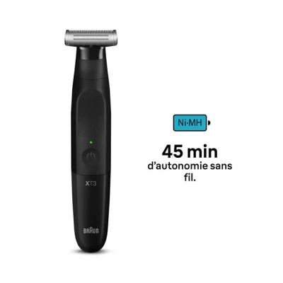 Imagen de Barbero Braun Series X XT3100, Recortadora De Barba, Lámina 4D, SkinGuard, Wet&amp;Dry, 45 min autonomía
