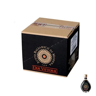 Imagen de Due Vittorie Oro Gold Vinagre Balsámico de Modena IGP Edición especial 250ml x 6