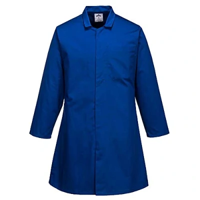 Imagen de Portwest 2202 Abrigo de Seguridad Alimentaria para Hombre Azul Real, M