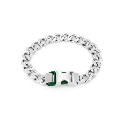 Imagen de Armani Exchange LOGO Pulsera silvercoloured, Hombre, Talla: One Size, Silver coloured