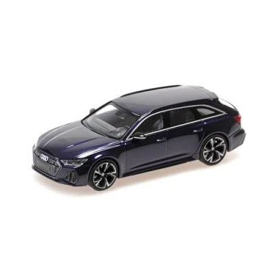 Imagen de Minichamps 410018016 AUD. RS 6 Avant Violet Metallic 2019 Escala 1/43 Coche en Miniatura