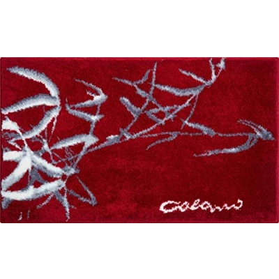 Imagen de Grund Alfombra de Baño Diseño COLANI, Ultra Suave y Absorbente, Antideslizante, 5 Años Garantía, Colani 23, 60x100 cm, Turquesa