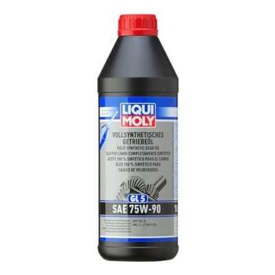 Imagen de LIQUI MOLY Aceite 100 % sintético para el cambio (GL5) SAE 75W 90 1 L de engranajes hidráulico 1414