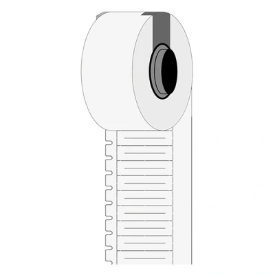 Imagen de M710 Brady M6 30x4.2 7597 WT Etiquetas de polietileno blanco 30 mm x 4,20 (original)