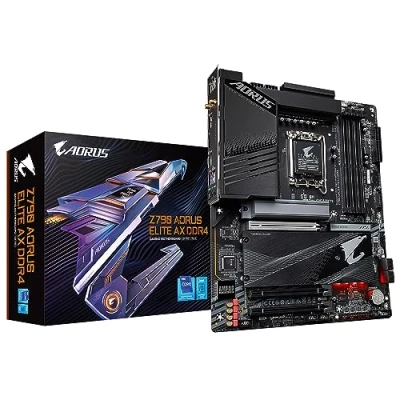 Imagen de Placa Base Gigabyte Z790 AORUS Elite AX DDR4 (Rev 1.0)