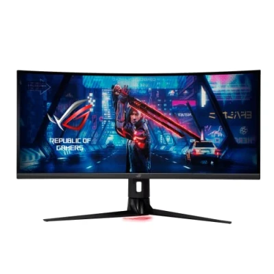 Imagen de ASUS ROG Strix XG349C Monitor de Gaming Curvo 34 Pulgadas, UWQHD (3440 x 1440, OC. a 180 Hz, 1 ms MPRT, Extreme Low Motion Blur Sync, USB Tipo C, 135% sRGB, G DisplayHDR 400), Negro