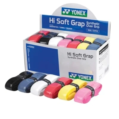 Imagen de Yonex Over Grip Hi de Soft 24 Unidades, Multicolor, One Size, AC420