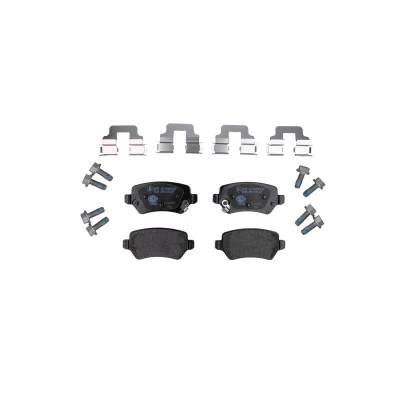 Imagen de HELLA 8DB 355 040 611 Juego de pastillas freno con avisador acústico desgaste tornillos pinza accesorios KIA: cee‘d II Hatchback