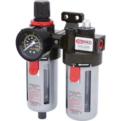 Imagen de KS Tools 515.3355 1/4&quot; Unidad de mantenimiento aire comprimido, 0,5 12bar