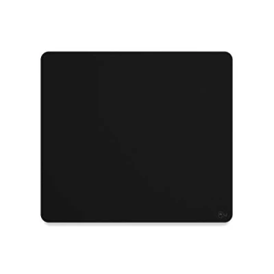 Imagen de Glorious Gaming Alfombrilla de tela (XL pesada) Bordes cosidos, superficie lisa para velocidad y control, base antideslizante, lavable a máquina, grande (460 x 410 5 mm) Negro discreto