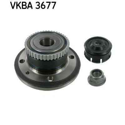 Imagen de SKF VKBA 3677 Juego de cojinete rueda con anillo sensor ABS RENAULT: Kangoo I, I Express