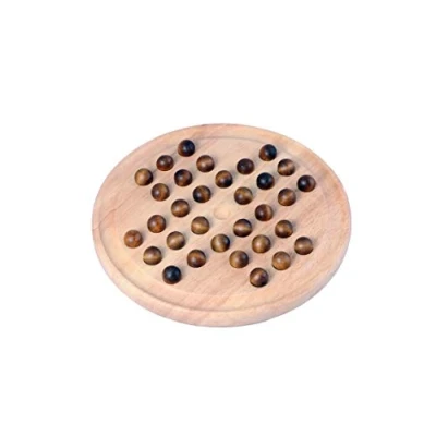 Imagen de Engelhart Bonito Juego de Solitario Inglés con 33 Hoyos Madera 23 cm 200119