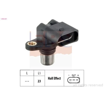 Imagen de EPS 1.953.351 Sensores Made in Italy OE Equivalent VOLKSWAGEN: Golf 4, Multivan 5 (7HM, Transporter 5, SEAT: Leon I Hatchback, Toledo 2 Limousine