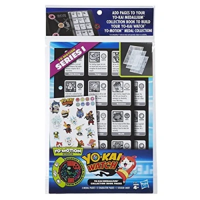 Imagen de Yo kai Watch Páginas coleccionables para álbum de medallas, Miscelanea (Hasbro B7499105)