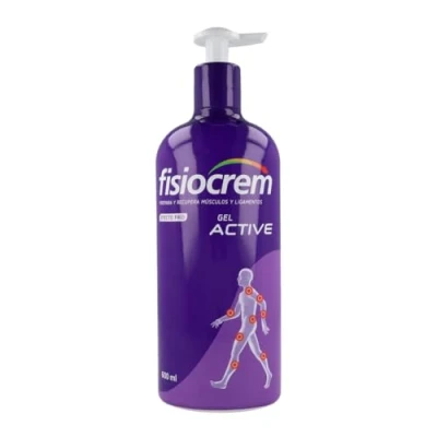 Imagen de FISIOCREM GEL ACTIVE 600ml Preparación Músculos y Ligamentos Vida cotidiana o ejercicio físico Crema Masaje Melaleuca, Árnica, Hypericum Perforatum, Calendula Formato familiar
