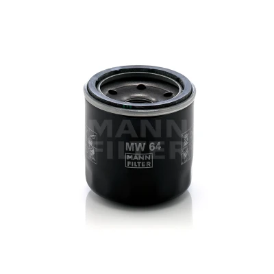 Imagen de MANN FILTER MW 64 Filtro de aceite M 20 X 1.5 con válvula bloqueo retorno enroscable