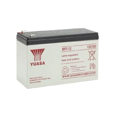 Imagen de NP7 12 12v 7Ah 20HR Yuasa Lead Acid Rechargeable Battery by