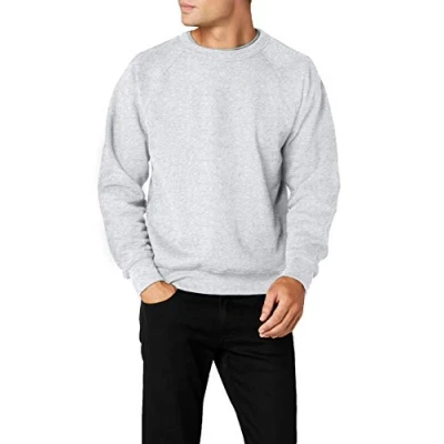 Imagen de Fruit Of The Loom 62 216 0, Sudadera Para Hombre, Gris (Erika Grau), Small