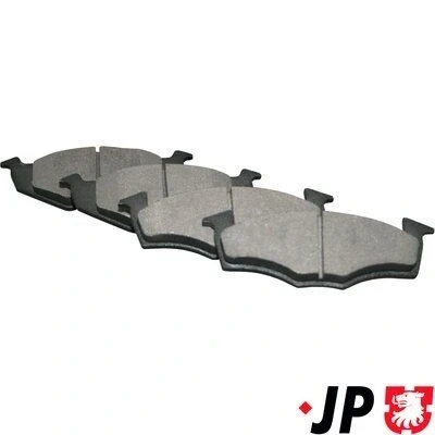 Imagen de JP GROUP 1163600810 Juego de pastillas freno Eje delantero no preparado para indicador desgaste SEAT: Ibiza 2, Córdoba I Berlina, TOLEDO 1