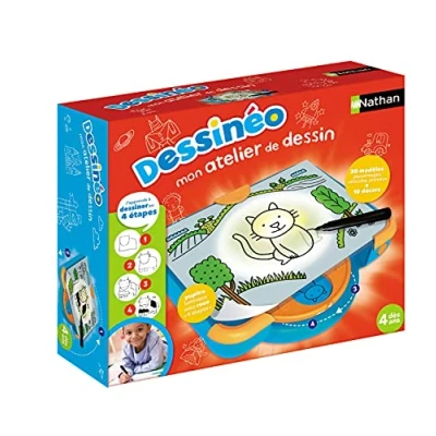 Imagen de NATHAN Dibujo Mi Taller de Tabla Brillante Tableta Para Dibujar Paso A Aprender partir 4 años